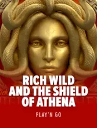 rich wild and the shield of athena game logo